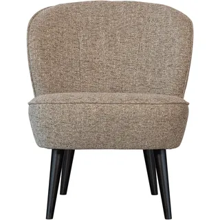 Woood Sessel Sara weich gepolstert 59 x 71 x 70 cm Braun