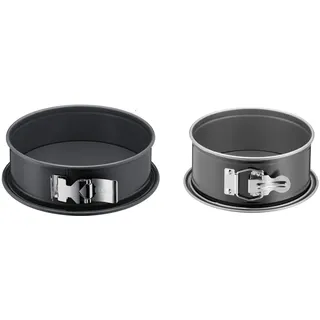 ORIGINAL KAISER La Forme Plus Springform 24 cm Rund & Inspiration Mini Springform 18 cm Rund, Kleine Kuchenform Mit Flachboden, Backform Klein Beschichtet für 1/2 Rezeptportion