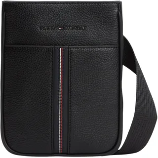 Tommy Hilfiger Herren Crossbody Bag Tasche Central Mini mit Reißverschluss, Schwarz (Black), Einheitsgröße