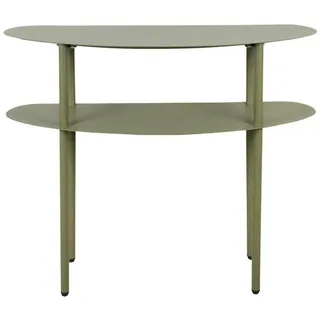 Leitmotiv Dekowandregal , Grün , Metall , Uni , rechteckig , 90x72.5x28 cm , zum Stellen , Wohnzimmer, Regale, Wandregale
