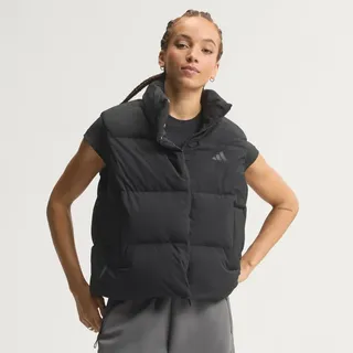 adidas Helionic Puffer Weste Schwarz S