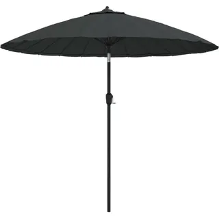 Sonnenschirm mit Aluminium-Mast 250 cm Anthrazit - Grau