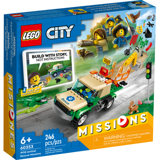 LEGO City Tierrettungsmissionen 60353