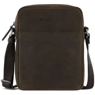 Bugatti Luca Umhängetasche Leder Braun