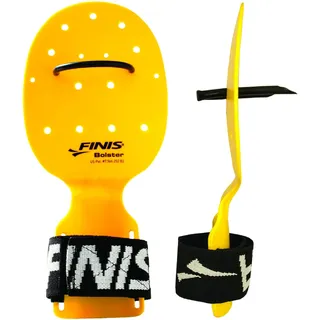 Finis Bolster Paddles - Schwimmflügel zum Runden-Training - Schwimmbad- und Schwimmzubehör - Schwimmausrüstung für Triathlon Training und mehr - Gelb