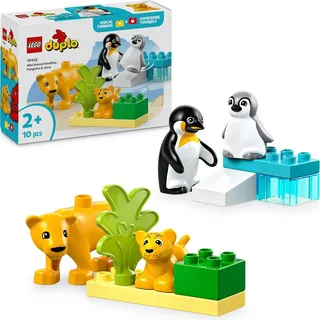LEGO Duplo Wildtier-Familien: Pinguine und Löwen 10442