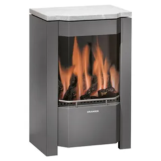 Oranier | Gaskaminofen | Mosel Prisma | 5 kW | Erdgas | wahlweise mit Abdeckplatte