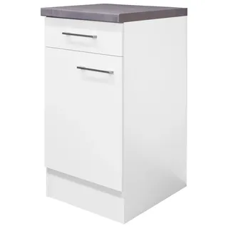 Flex-Well Unterschrank Kopenhagen 40 x 86 x 60 cm Weiß