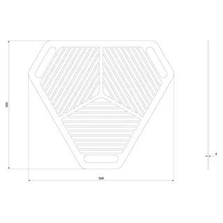 PIT Gartenkamin-Rost