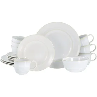 CreaTable Antique Kombiservice 16-tlg. offwhite