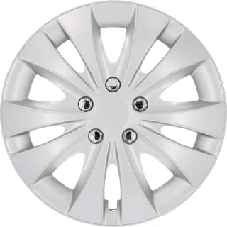 CARTREND Storm 14 Zoll 4 Stück Silber