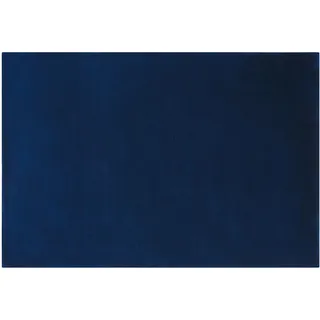 Beliani Kurzflor-Teppich Gesi II 230/160 cm , Blau , Naturmaterialen , Rechteckig , 160x230 cm , Teppiche und Böden, Teppiche, Orientteppiche