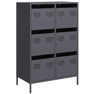 vidaXL Highboard 68 x 39 x 101,5 cm grau