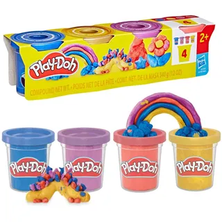 Hasbro Schimmerglanzknete 4er-Pack Knete