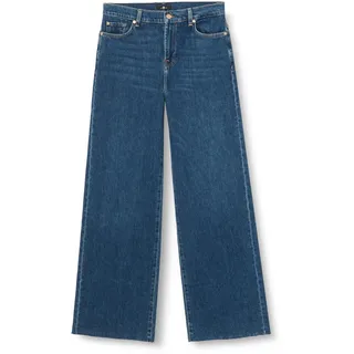 7 For All Mankind Damen Scout Blue Bell Jeans, Dark Blue, 29 EU