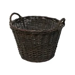 Siena Garden Weidenkorb Transportkorb Aufbewahrungskorb Dekokorb klassisch Ø 55 × 37 cm korb