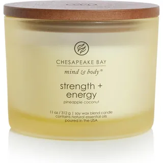 seifen-shop Strength & Energy Duftkerze 312 g gelb