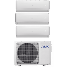 AUX Set bestehend aus M3 21, AUX-07FH, AUX-09FH und AUX-12FH Split-Klimaanlage (A++, 2,115 BTU/h, Grau)