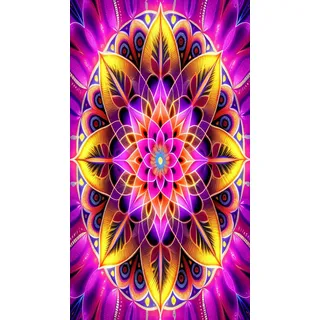 ZHUMUTO Diamond Painting Groß XXL Bilder Set Erwachsene,40x70 cm Mandala,5D Diamant Painting Bilder Erwachsene mit Zubehör Stift Für Wohnzimmer Dekoration