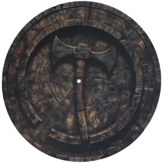 Playmats Slipmat - Plattenspieler Matte aus Gummi Axe - Matte für Grammophon 30,5 cm (12')