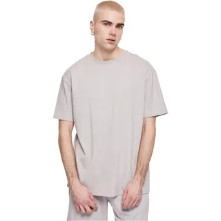 Urban Classics Herren Heavy Oversized Tee – Weites T-Shirt im Oversize Fit aus Baumwolle, schweres Jersey Shirt für Streetwear, Freizeit & entspannte Outfits,Lightasphalt,XXL