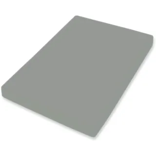 BASSETTI Spannbettlaken Baumwolle-Jersey 140 x 200 - 160 x 220 cm grau