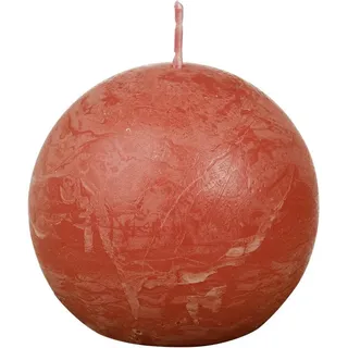 Bolsius Rustik Kugelkerze 76 mm orange