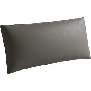 sit&more Sofakissen "Vanity Leder, 3er Set, B: 60 cm", mocca