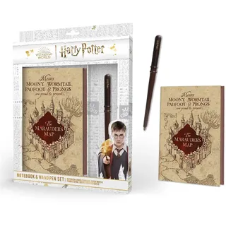 Pyramid Europe GmbH Harry Potter Premium Notizbuch und Zauberstab Stift Set