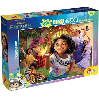 LISCIANI - Disney Encanto Puzzle - Puzzle ab 4 Jahren – Maxi Floor mit 108 Teilen – Großformat für den Boden – Encanto Puzzle für Kinder ab 4 Jahren – Fördert Logik & Vorstellungskraft
