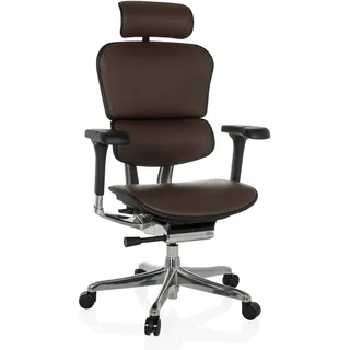 HJH Office Ergohuman Leder Braun