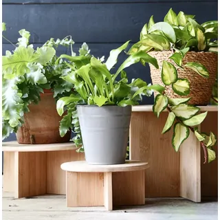 Unterstützung Fensterheber Vase Aus Bambus Durchm. 25 CM