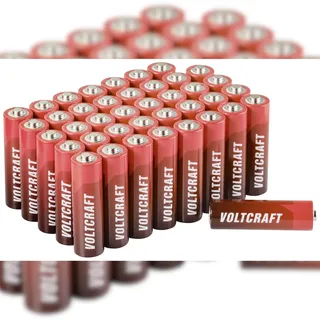 VOLTCRAFT Industrial LR6 Mignon (AA)-Batterie Alkali-Mangan 3000 mAh 1.5 V 40 St.