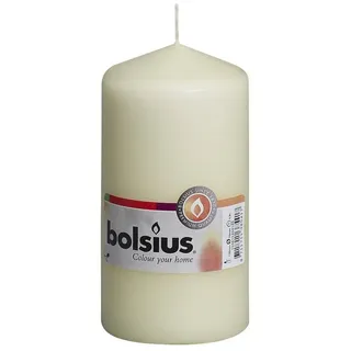 Bolsius Stumpenkerze 13 cm elfenbein