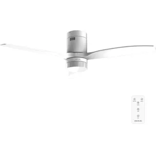 Cecotec Deckenventilator mit Licht Aero 4600 Arctic White&White