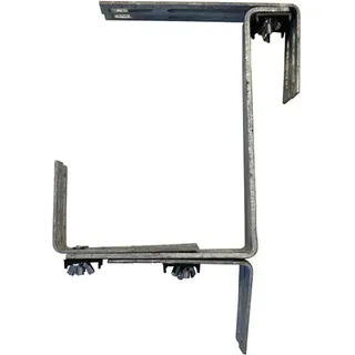 Siena Garden Blumenkastenhalter Gigant Silber Ø29x23 cm