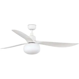 Outdoor Deckenventilator mit Licht Outwood DC Weiss ventilator mit Fernbedienung