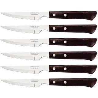Tramontina Steakmesser Spanish Style 6-tlg. Braun
