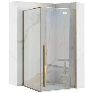 REA Duschkabine Fargo 90X90 - Gold
