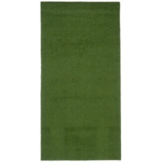 Ambia Garden Rasenteppich , Grün , Textil , Uni , rechteckig , 133x300 cm , in verschiedenen Größen erhältlich, schmutzabweisend, feuchtraumgeeignet, pflegeleicht , Teppiche Und Böden, Terrassen- & Balkonböden, Kunstrasen