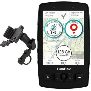 Twonav Aventura 2 Plus Motor 32 Gb + Microsd 128 Gb + Germany Topo Bkg 1:25.000 Gps-satellitennavigation - Black - One Size