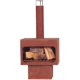 markone Gartenkamin 201-3 (Rost): 56 x 40 x 115 cm