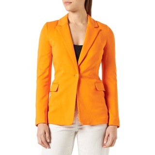 ONLY Damen Onlpinko-vika L/S Fitted Tlr Blazer, Orange Peel, 36 EU