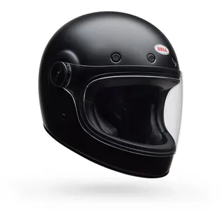 Bell Bullitt GT Solid ECE Helm, brandneues Design mit besserer Belüftung, Neuer Visierdichtung, werkzeugloser Montage, modernem Komfort für Straßenliebhaber, Farbe: Matte Black, Größe: XL