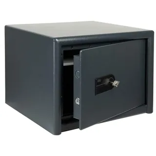 Burg-Wächter Kurzwaffentresor mit Schlüssel, Magno, Widerstandsgrad 0, Einbruchschutz EN 1143-1, VdS-geprüft, 28 l, 60 kg, Magno M 520 S, Schwarz