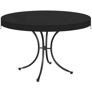 VANSHEIM Tischabdeckung Gartenmöbel Abdeckung Wasserdicht Abdeckplane Gartentisch Abdeckung Gartenmöbel schutzhülle für Rund Gartentische UV Beständig Oxford Ø142x10cm