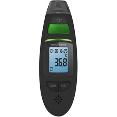 Bild von TM 750 digitales 6in1 Fieberthermometer | Stirnthermometer mit visuellem Fieberalarm, Speicherfunktion und Messung von Flüssigkeiten