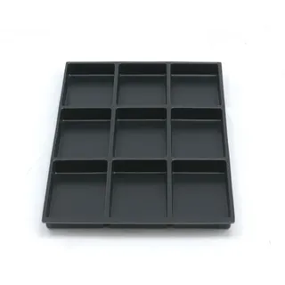 BISLEY Schubladeneinsatz 222P1800 9 Fächer 32,5 x 2,2 x 24,0 cm