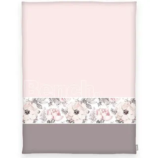 BENCH Wohndecke 150 x 200 cm Rosa/Grau