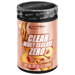 IronMaxx Clear Whey Isolate Zero Peach Ice Tea Drink 400 g